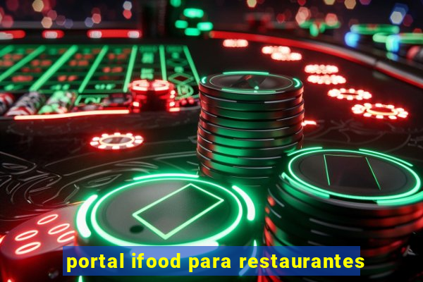 portal ifood para restaurantes